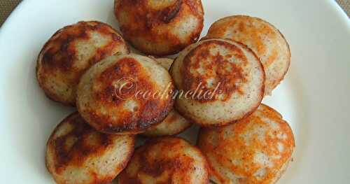 Mixed Millets & Brown Rice Kuzhi Paniyaram /Siruthaaniya Kaara Paniyaram