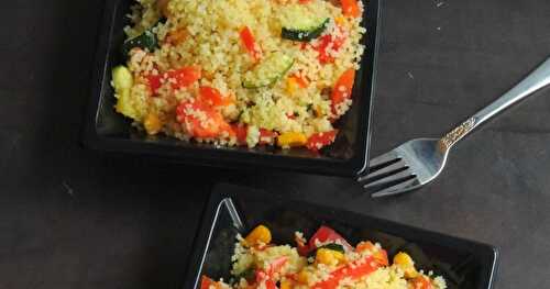 Mixed Vegetables Couscous Tabbouleh