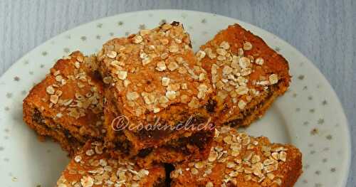 Oats Chocolate Squares/Eggless Chocolate Squares