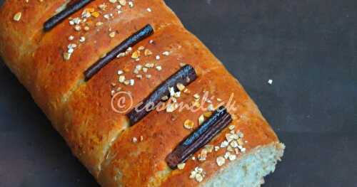 Oats Rolled Bread