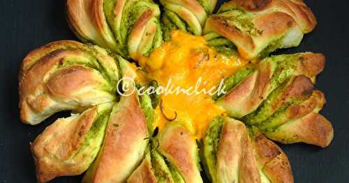 Pesto Twisted Bread
