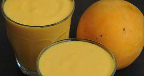 Single Serve Eggless Mango Mousse