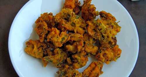 Spring Onion Pakodas