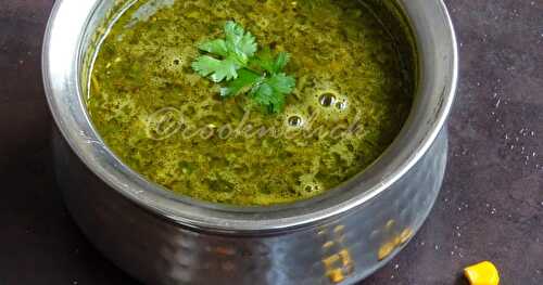Sweet Corn & Coriander Rasam