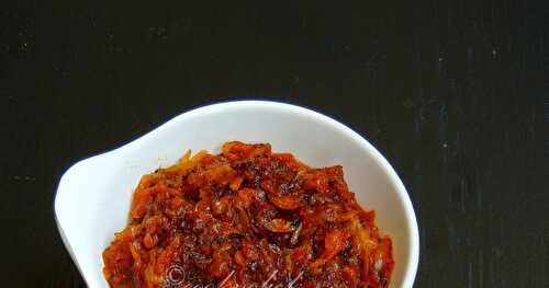 Sweet Mango Chutney with Palm Jaggery