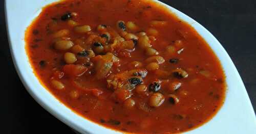 Vegan Black-eyed Peas Tomato Stew