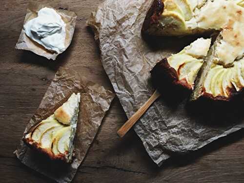 Cottage Cheese Casserole with Apples and Cashew