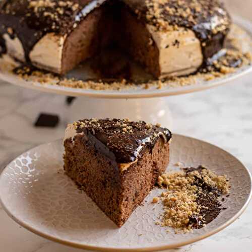 Moist Chocolate Cream Cake