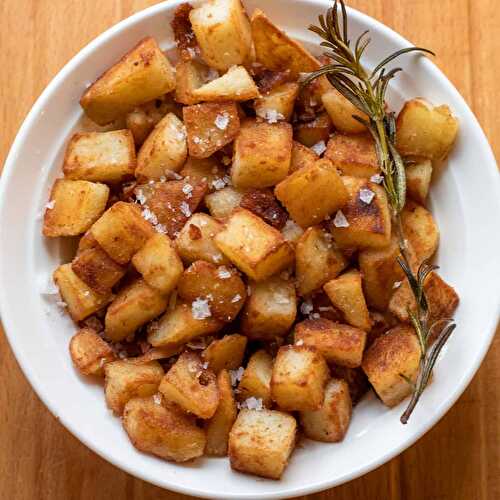 Crispy Sauté Potatoes with Garlic