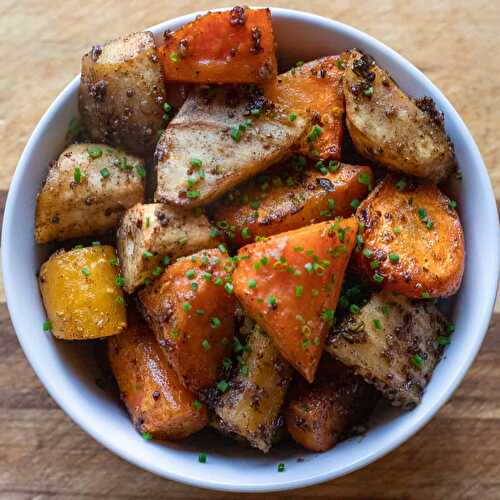 Honey Roasted Carrots and Parsnips