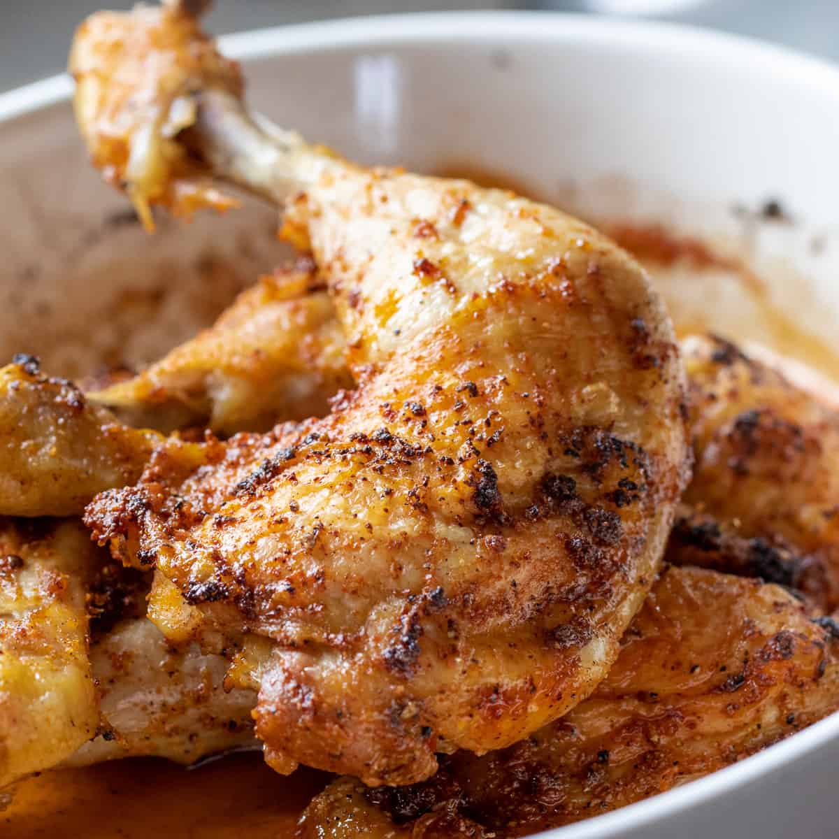 Baked Chicken Leg Quarters
