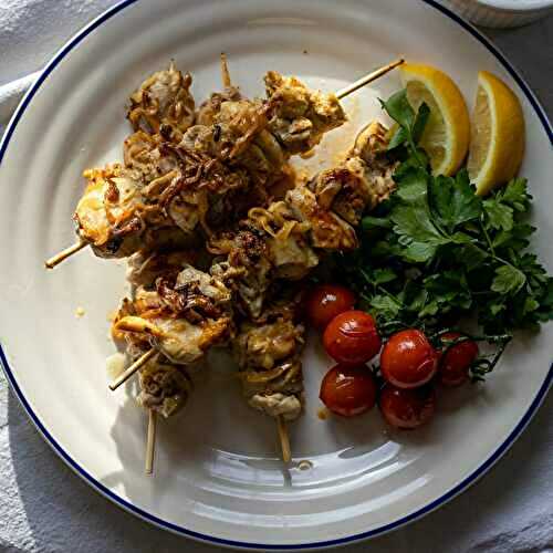 Joojeh Kabab (Persian Chicken Kebab)