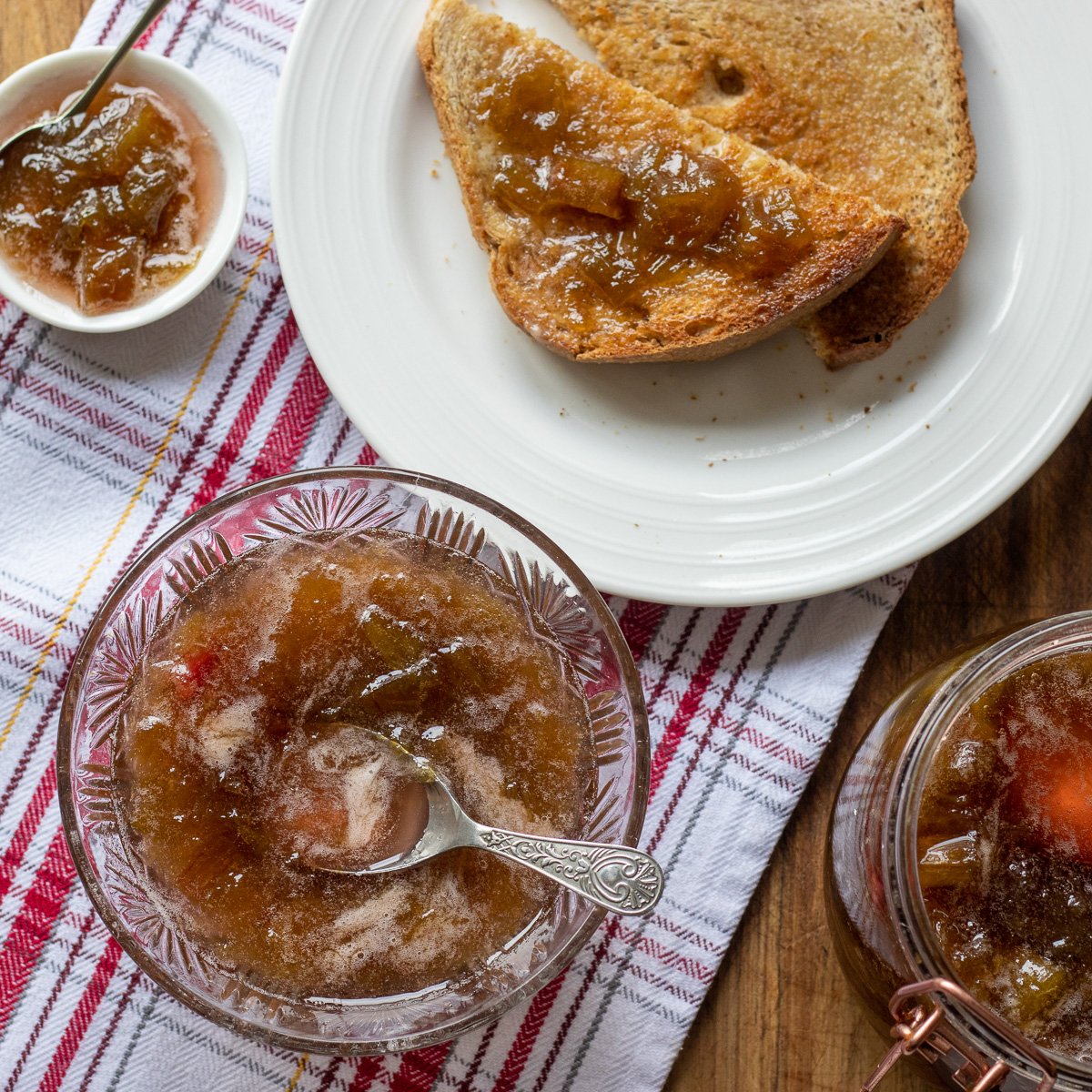 Easy Rhubarb Jam