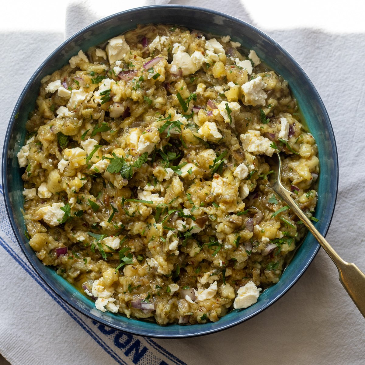 Melitzanosalata (Roasted Greek Eggplant Dip)