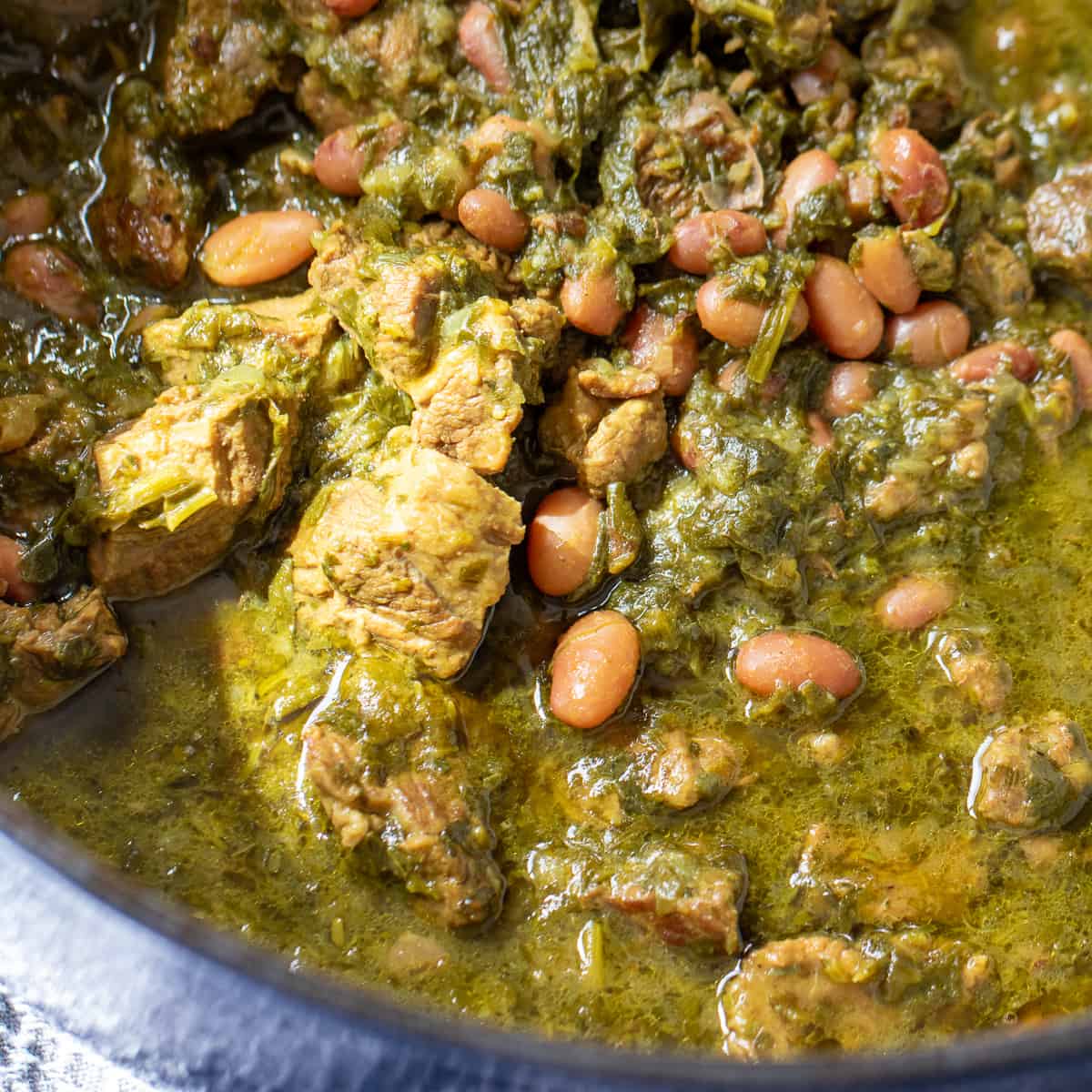 Ghormeh Sabzi - Persian Herb Stew