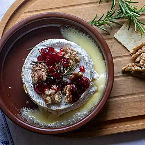 Baked Brie With Jam