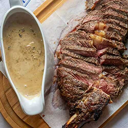Creamy Mushroom Sauce for Steak