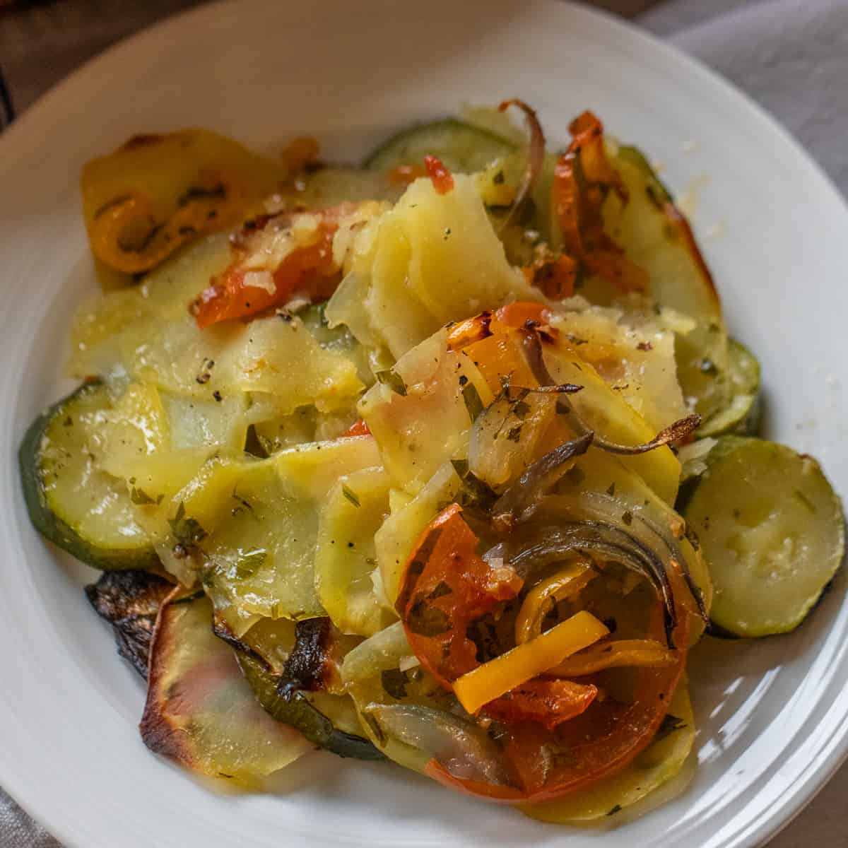 Briam - Greek Roasted Vegetables