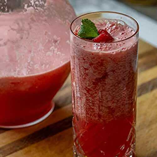 Fresh Watermelon Vodka Cocktail