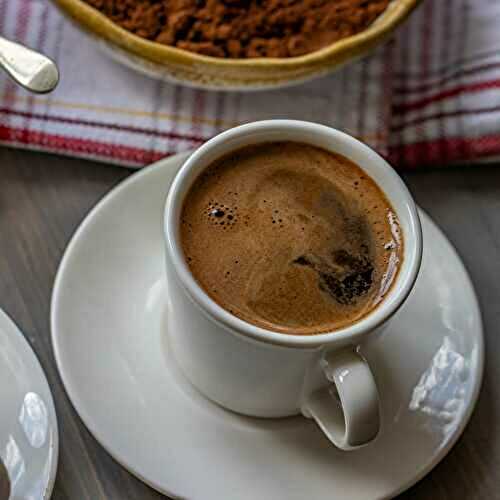 How to Make Turkish Coffee (Traditional Way)