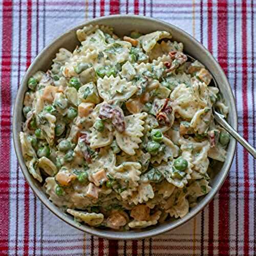 Makarna Salatası - Healthy Turkish Pasta Salad