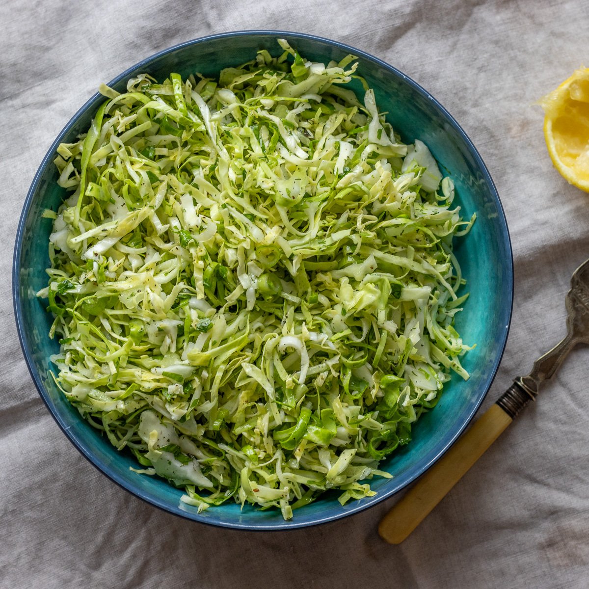 Lebanese Cabbage Salad - Malfouf Salad