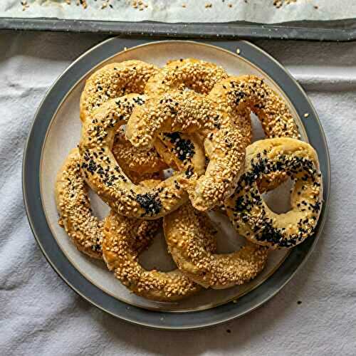Kandil Simidi - Turkish Savory Cookies