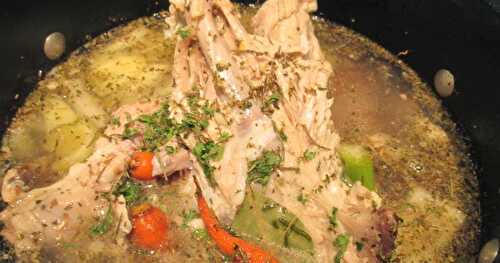 1 Turkey Carcass = 3+ Meals . . .