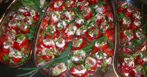 1950s Era Appetizers – BLT Tomatoes