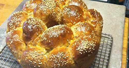 2017 Natl. Festival of Breads CHAMPION -- Seeded Corn & Onion Bubble Loaf