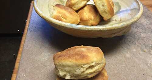 Angel Flake Biscuits — a cross between a biscuit & a roll