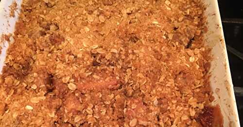 Apple Pie Crisp 