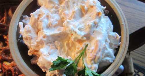 Beer Cheese – only 4 ingredients; quick to make & DELICIOUS!