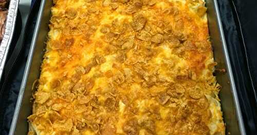 Cheesy Hash Brown Casserole -- original & adapted so it's more of a made from scratch dish