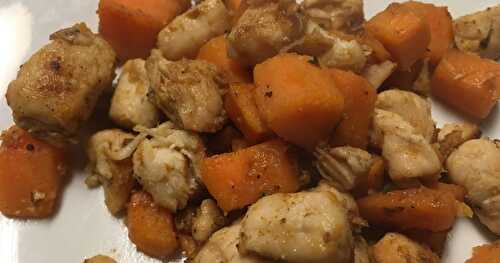 Chicken & Sweet Potato Skillet