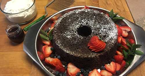 Chocolate Angel Food Cake