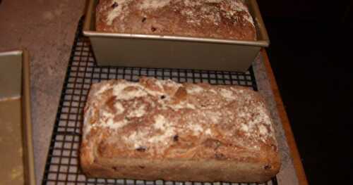 Cinnamon-Craisin English Muffin Bread