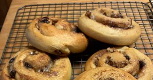 Cinnamon Rolls from refrigerated potato dough 