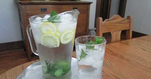 Cool & Refreshing Cucumber Water