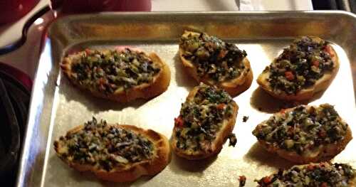 Cortney Does It Again with . . . Olive Crostini