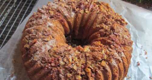 Cranberry Crunch Coffee Cake