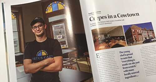 Crepes in a Cowtown - recipe featured in KANSAS! Magazine - spring 2020