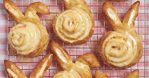 Easter Bunny Orange Creamsicle Rolls