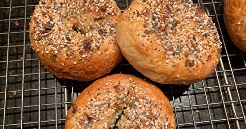 Easy Homemade Bagels, New York Style 
