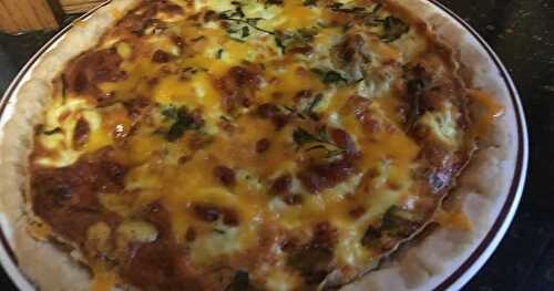 Easy Sausage & Cheese Quiche
