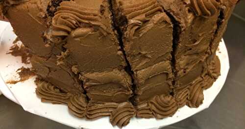 French Silk Frosting . . . good on cake, or just by the spoonful!