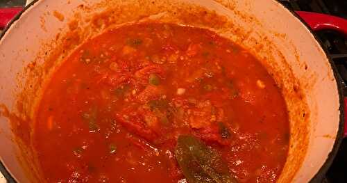 Garden-style Spaghetti Sauce
