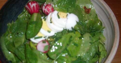 Garden to Table – Wilted Lettuce Salad