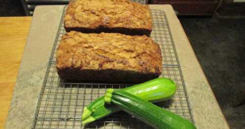Grand Prize Zucchini Bread