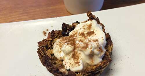 Granola Cups -- nutrient-dense sweet choice